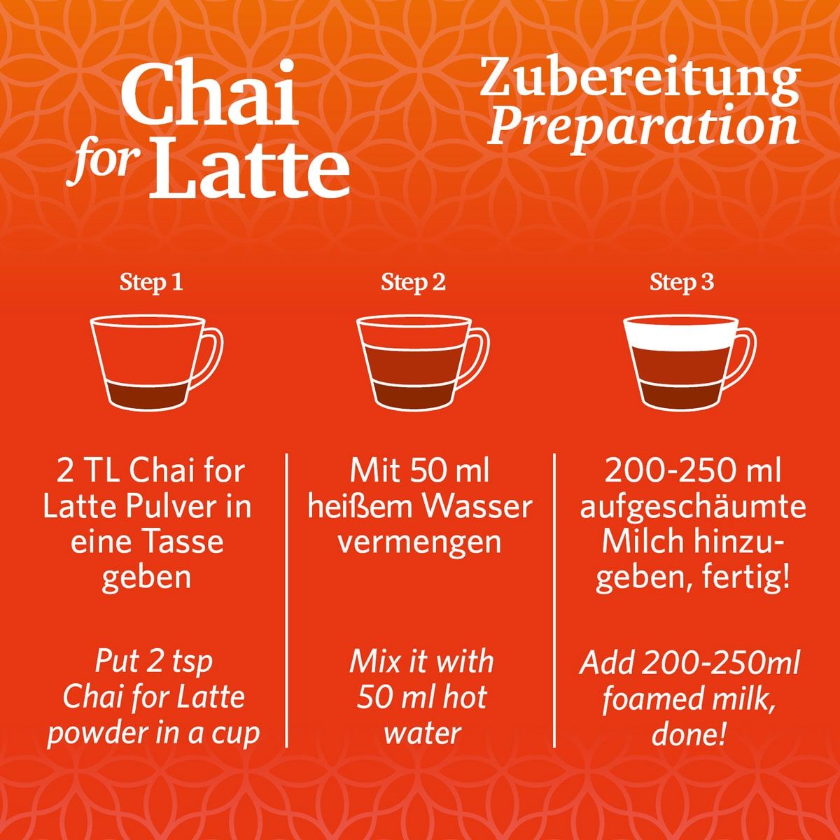 Chai for Latte 300g